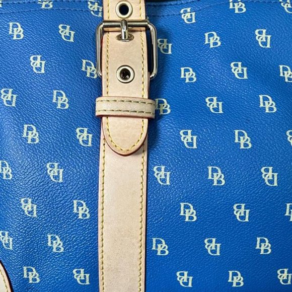 Dooney & Bourke Y2K Coated Canvas Monogram Domed Satchel - Picture 2 of 16